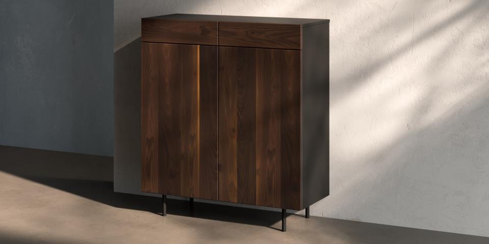 Sideboard aus Räuchereiche: Einzigartiges Design S75 