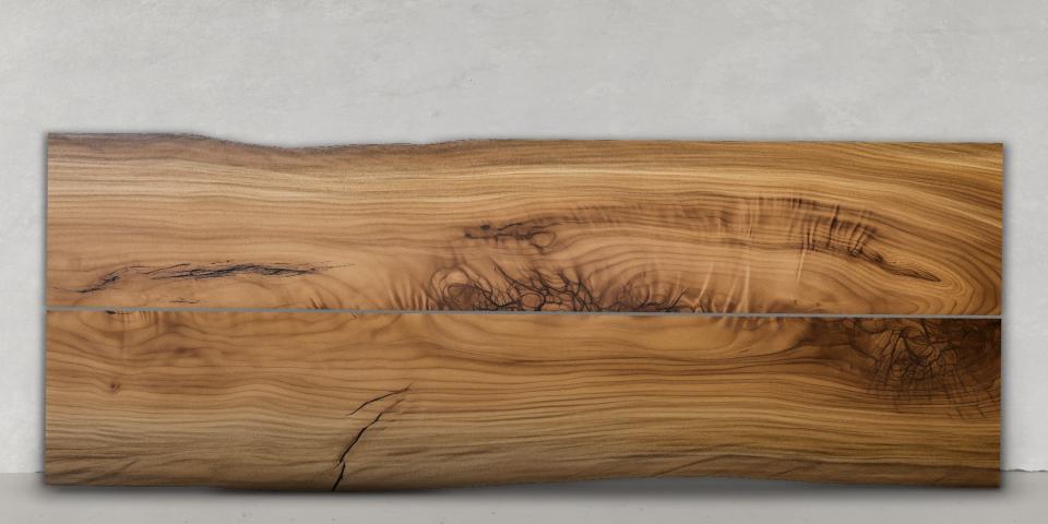 Massiver Esstisch Eiche Duoplatte Edles Handwerksdesign 