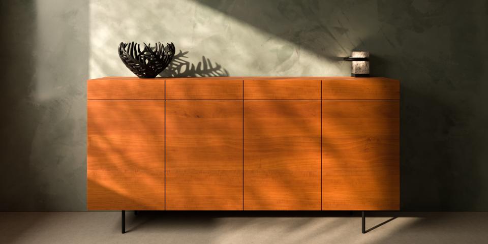 Kirschbaum-Sideboard - Eleganz & Handwerkskunst S74 