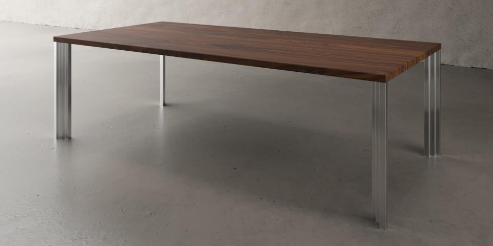 Der Nussbaum: Ein Designer Esstisch der Extraklasse E28 