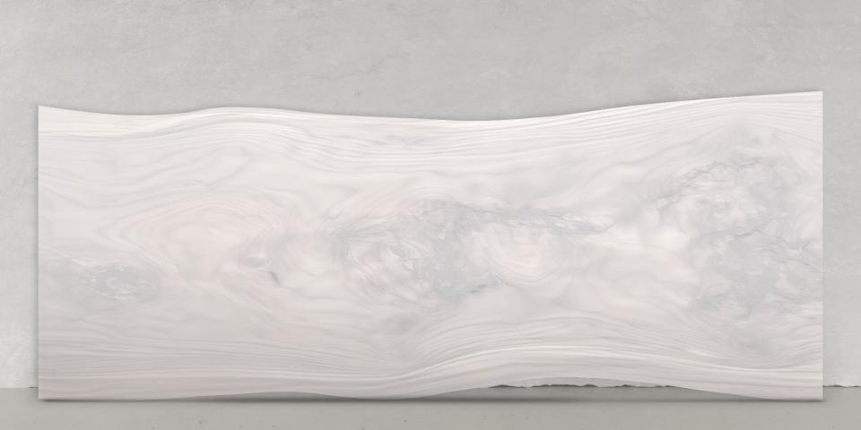 Massiver Esstisch aus Eiche weiss Monoplatte 