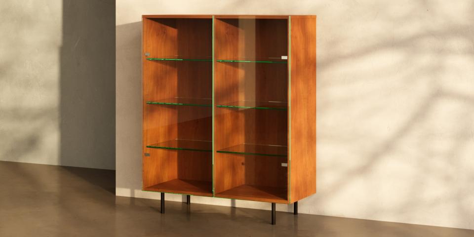 Kirschbaum Highboard: Glas Eleganz S77 