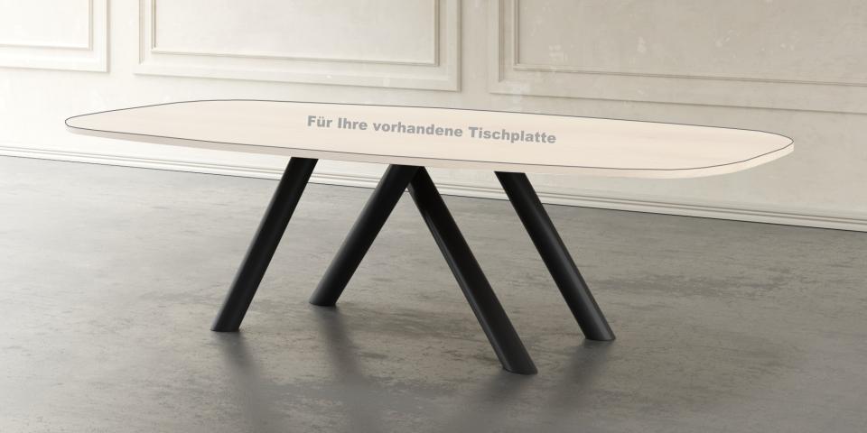 Individuellers Tischgestell modernem Metallgestell T254 
